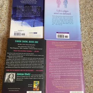 Assorted books LGBTQ+ fiction